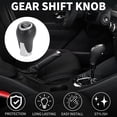 thumbnail image 2 of Perilla de cambio de marchas manual de 5 velocidades Unique Bargains para Mazda 3 CX-5 2013-2016 en cuero sintético, 2 of 6