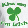 thumbnail image 3 of CafePress - Kiss Me Im Irish St Patricks Day Sweatshirt - Crew Neck Sweatshirt, 3 of 5