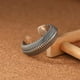 thumbnail image 5 of Joyas de moda para personas mayores con un exquisito tallado vintage, anillos ajustables para hombre, 5 of 8