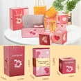 thumbnail image 2 of Surprise Box Gift Box - Creating the Most Surprising Gift Magical Jumping Surprise Proposal Gift Box DIY Folding Bouncing Gift Box Pop up Prank Boxe- Red Merry Christmas, 2 of 6