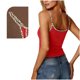 thumbnail image 5 of Camisetas de Verano para Mujeres sin Mangas Impresas con Cuello en U Camisetas de Verano de Moda, 5 of 6