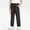 Black, variant on Boys School Uniform Pants Ice Silk Quick Dry Straight Leg Baggy Sweatpants Loose Fit Joggers Pants Navy Size 4 Years