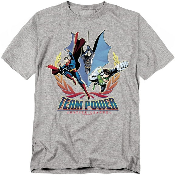 JLA T-Shirt Team Power Unisex Graphic Tee For Men & Women