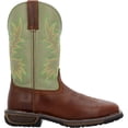thumbnail image 6 of Durango® WorkHorse™ Spanish Chestnut Cactus Steel Toe Western Work Boot Size 13(W), 6 of 7