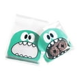 thumbnail image 2 of Costwax Soldes de Liquidation Aujourd'hui Offres Prime 100 Pcs10x10cm Sac Scellé Auto-Scellant pour Biscuits et Bonbons, 2 of 3
