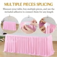 thumbnail image 6 of Elegant Wedding Table Skirt With Easy Installation and Optional Color Tulle Table Drape For Festival Occasion Setup, 6 of 19