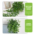 thumbnail image 5 of 2 plantas artificiales colgantes en maceta., 5 of 5