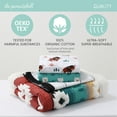 thumbnail image 3 of The Peanutshell Organic Cotton Crib Bedding Set for Baby Boys, Western Woods, 4 Pieces, 3 of 7