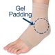 thumbnail image 2 of Calcetines de protección para el tobillo, mangas maleolares con almohadillas de gel para botas, patines, férulas y aparatos ortopédicos - 1 par s202412245128, 2 of 5