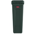 thumbnail image 3 of Rubbermaid Slim Jim Recycling Container Venting Channels Plastic 23gal Green, 3 of 8