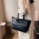 thumbnail image 5 of Bolso Compras para Mujer Bolso Mano Elegante Cuero PU Gran Capacidad (negro), 5 of 9