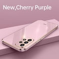 thumbnail image 2 of Funda de teléfono con marco cuadrado chapado para Samsung Galaxy A72 A52 A32 4g A22 A53 5g A 72 52 32 22 2021 funda trasera de silicona de lujo Tan Jianjun unisex, 2 of 2