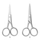thumbnail image 4 of Seitruly Tijeras para bigote, ligeras, resistentes al desgaste, a la moda, mano de obra fina, belleza distintiva, cortadora, fiesta de negocios plantillas de cejas puntiagudo Seitruly CE012321-02, 4 of 6