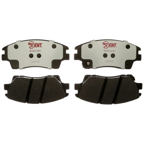 Raybestos EHT1847H Brake Pad Set, Front Brake, Fit for 2020-2017 Hyundai Elantra Models