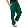 thumbnail image 2 of Inkmeso Solid Casual Bottom For Men's Lightweight Cotton Track Pants For Sleep/Workout Pajamas, 2 of 7