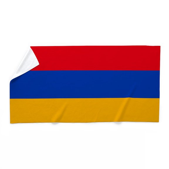 CafePress - Flag Of Armenia - Large Beach Towel, Soft 30"x60" Towel with Unique Design