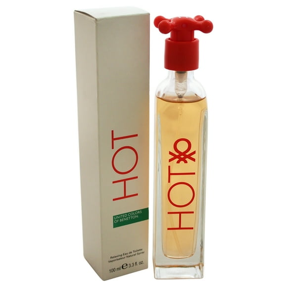 Hot by United Colors of Benetton for Women - 3.3 oz Relaxing EDT Spray