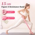 thumbnail image 3 of PEEMARIO Pilates Kit for Women, 24 PCS Pilates Kit for Home Workouts with Pilates Ring, Yoga Ball, Resistance Bands, Ankle Weights & Sliders, Complete Pilates Equipment Set for Full Body Yoga Workout, 3 of 9