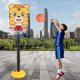 thumbnail image 3 of Bewildely Conjunto de baloncesto portátil ajustable para niños, resistente y duradero, montaje rápido de amplia aplicación Juguetes Educativos Cocodrilo, 3 of 6