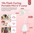 thumbnail image 3 of Lámpara UV SAVILAND de 27 W, luz UV para uñas de gel con sensor inteligente, 3 of 8