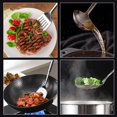 thumbnail image 4 of 5PCS Cooking Utensils Set, Stainless Steel Kitchen Utensils Set, Heat Resistant Kitchen Gadgets Utensil Set Includes Slotted Spoon, Slotted Spatula, Large Spoon, Soup, Spatula, 4 of 7