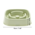 thumbnail image 2 of Unique Bargains 1 Pc Lightweight Water Dog Bowl for Indoor and Outdoor Plastic Green, 2 of 4