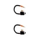 thumbnail image 4 of Eigraketly Unidad de mangueras de sistema de de niebla sin fugas, máquina de grabado, pulverizador de niebla de cabeza fluida, Negro completo 2piezas, 4 of 6