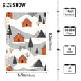 thumbnail image 2 of FORMRS 1-Subject Spiral Notebook 8" x 5" College Ruled 60 Refillable Sheet A5 Hard Cover, 2 Pack, Orange Cartoon Houses, 2 of 7