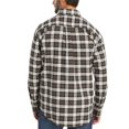 thumbnail image 5 of Wolverine FR Plaid Long Sleeve Twill Shirt Men Espresso Plaid, 5 of 5