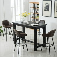 Union Rustic Shoemaker 5 Piece Pub Table Set