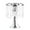 26cm Silver B, variant on Decorative Candle Holder - Home Decor Pillar Candle Stand, Coffee Table Decor Centerpieces for Fireplace, Living or Dining Room Table - , H 26cm B-H 26cm-