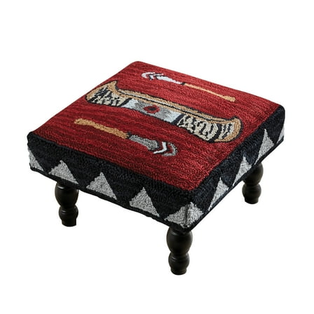 Park Designs Wilderness Canoe Hooked Stool
