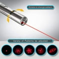 thumbnail image 3 of OUTAD 3 In 1 USB Laser Pointer Rechargeable Pen Cat Pet Training Toy Red UV Torch Laser Sight Pointer 5 Patterns Funny Cat Laser Pen, 3 of 7