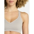 thumbnail image 4 of Avia Women's Seamless Rib Plunge Sports Bra, Sizes XS-XXXL, 4 of 6
