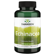 Swanson Echinacea 400 mg 100 Capsules