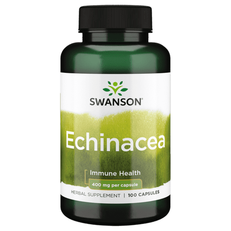 Swanson Echinacea 400 mg 100 Capsules