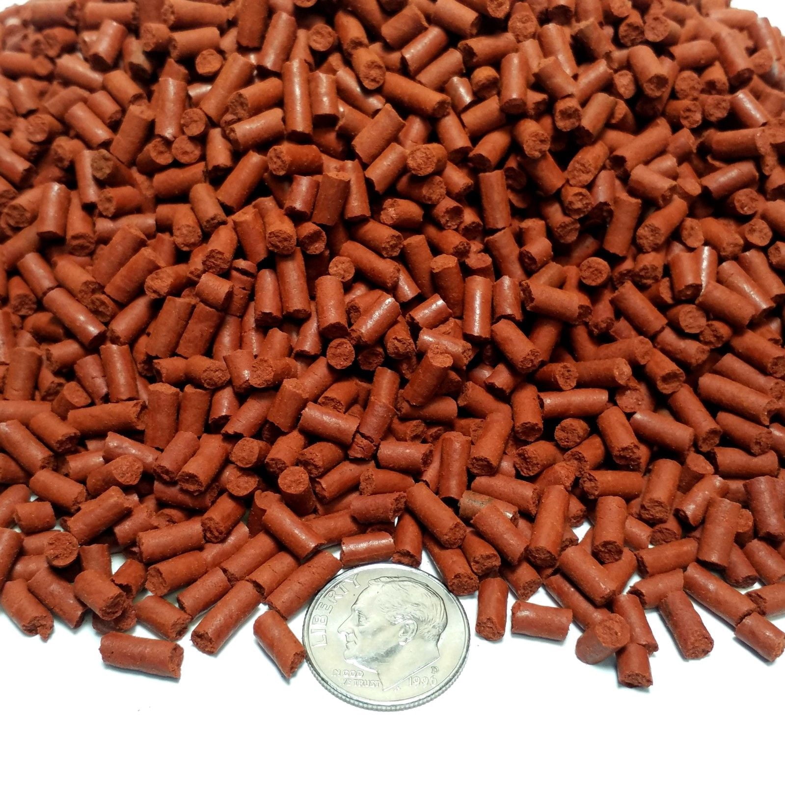 Aquatic Foods Color Enhancing Bits, with Astaxanthin for bringing out the Reds in your Fish - 2-lbs