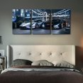 thumbnail image 3 of Hieng Black Supercar at Sunset Canvas Prints Hypercar Wall Art Paintings Sports Car Posters Stretched Pictures for Living Room Modern Home Decor Wall Art Decorations（Only canvas）, 3 of 6