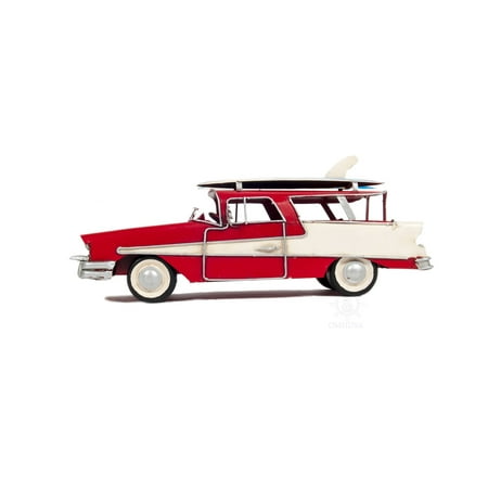 1957 Ford Country Squire Station Wagon Red