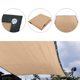 thumbnail image 5 of Material HDPE Plegable 2x2/2x4m Neta de Sombra de Sol, Mallas de Sombra, Para El Patio de Balcón, 5 of 7