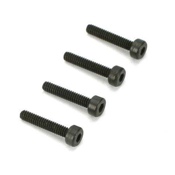 2.0 mm x 4 in. Socket Head Cap Screws, Black Oxide - Pack of 4