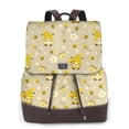 thumbnail image 1 of Easygdp Cute Bee Gnomes Mochila de Cuero para Mujeres, Bolso de Hombro, Bolsos de Mano de Moda para Trabajo y Viajes, 1 of 4