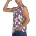 thumbnail image 3 of Fotbe Men's Rose Flowers Print Men's Sleeveless Muscle Tank Tops Casual T-Shirts for Gym Workout Beach-Medium, 3 of 8
