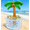 Palm Tree, variant on DEA Inflatable Flamingo Cooler 130+Cans Large Capacity, Bottom Quick-Drain,Luau Party Decor,Flamingo Pool Party Decorations, Beach Hawaiian Birthday Party Supplies Tropical Themed Summer Drink Cooler