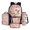 Hummingbird Cherry Blossom, variant on ZUXONGSY Turtle Jellyfish Print 4 Pcs Kids Backpack Set for Elementary Middle Schools Lightweight Bookbags School Bags with Lunch Box Pen Case and Water Bottle Holder, Casual Daypack for Girls Boys
