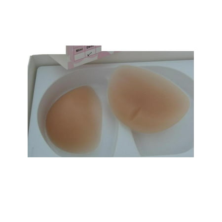 NuBra Silicone Breast PUSH UP Enhancer Forms Bra Inserts Cup A B C Mini (Best Silicone Breast Forms)