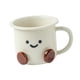 thumbnail image 5 of Tazón de cerámica para ensalada y yogur, divertido y estético, taza de café de cerámica, recipiente para guarniciones, cereales, yogur, arroz, hogar. Capacidad 120 ml, 5 of 8