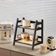 thumbnail image 5 of Desktop Storage Rack Double Layer Desktop Miscellaneous Storage Rack Concise And Stylish Dormitory Kitchen Organizing Rack, 5 of 6
