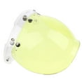 thumbnail image 3 of 3-Snap Visor, Front Up Visors, Wind Lens For Motorcross - Wind & Protection- Light Yellow 6, 3 of 7