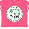 thumbnail image 4 of Inktastic I Wear Green for Myself- Cerebral Palsy Awareness Boys or Girls Toddler T-Shirt, 4 of 5
